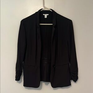 Cato Black Blazer 3/4 sleeve SMALL Suit Jacket